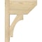 Ekena Millwork Westlake Slat Rough Sawn Outlooker, Douglas Fir, 8"W x 14"D x 18"H OUT08X14X18WTL06RDF - alternate 3